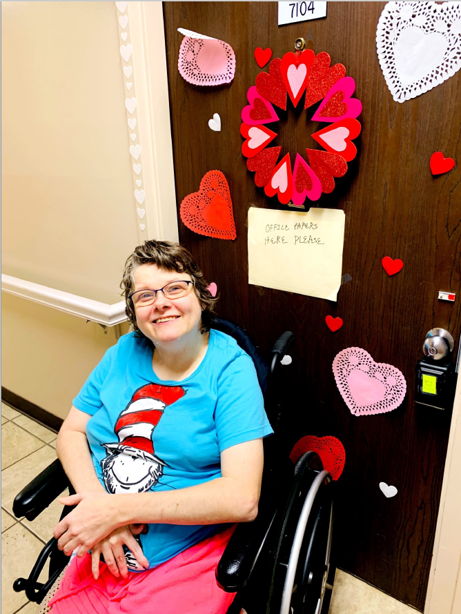 Michelle Cox and Ikeem Cole are having fun getting ready for Valentine's Day!