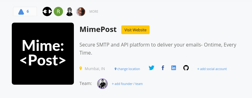 mime_post's tweet photo. Hello, Could you vote for us on @beta_page?

We got approved today and it will help with our early sign-ups. 🚀

Just click the top-left triangle 🔼 as per the screenshot below.  Thank you! 🙏

🌐 https://t.co/55QteaBlKJ

#BetaPage #Startup #Developer #CTO #startupaccelerator https://t.co/pTU8H83rI0