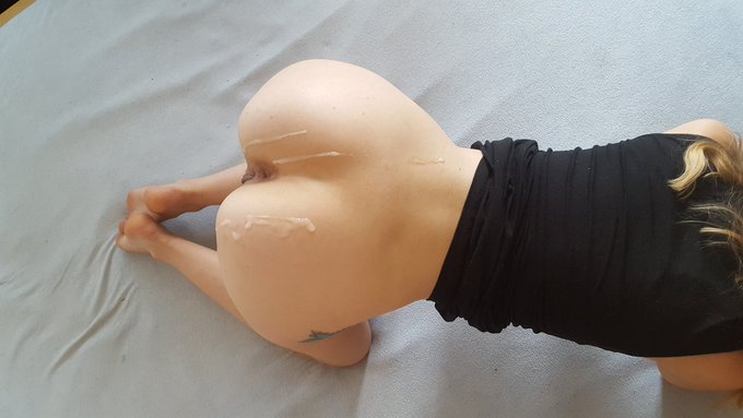 Ass covered in cum is best compliment to me 🥰  Please check my brand new onlyfans, where you can find