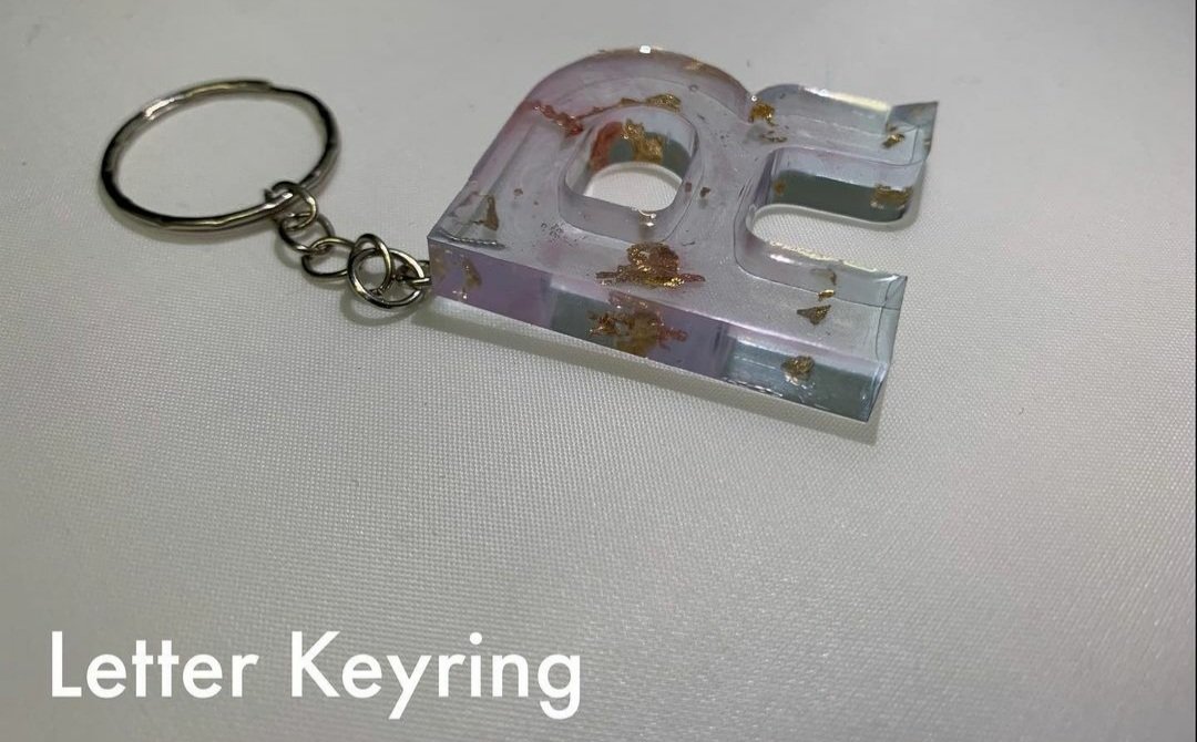 A keyring with a letter of your choice!