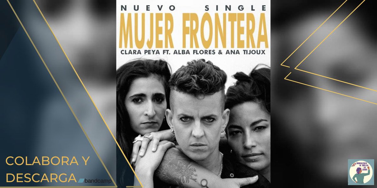 ¡Nosotras somos Mujer Frontera!

¿A qué esperas para sumarte a nuestra lucha? 

Compra, descarga y difunde el single aquí:
vidarecords.bandcamp.com/album/clara-pe…

@clara_peya <a href="/AlbaGlezVilla/">Alba Flores</a> y <a href="/anatijoux/">ana / anita tijoux</a> ya lo han hecho y donarán los beneficios recaudados por la canción a nuestra asociación