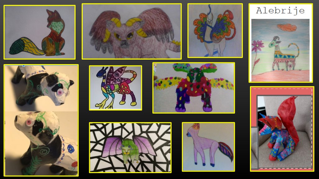 iTOVAR9's tweet photo. Alebrije time! 7th and 8th-grade work!  
@jguerra_EMMS
 
@Team_EMMS
 
@jrivera_EMMS
 
@CISD_Fine_Arts https://t.co/8LU1MKyPkk