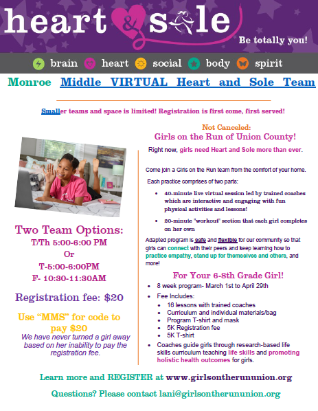 HSA at Monroe Middle School tweet media