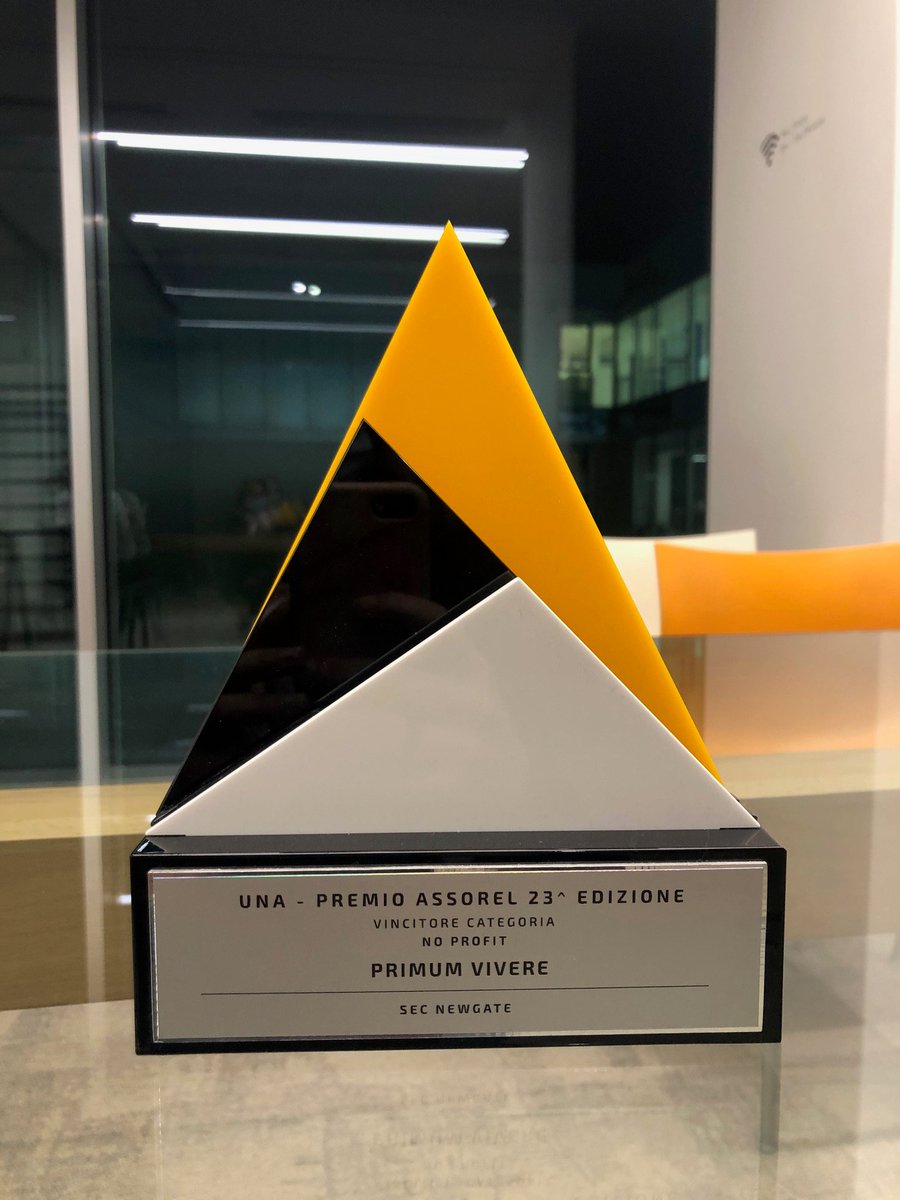 #PremioAssorel per la categoria Non profit a SEC Newgate per #PrimumVivere, il nostro progetto di storytelling partecipativo che abbiamo lanciato durante il lockdown di primavera.