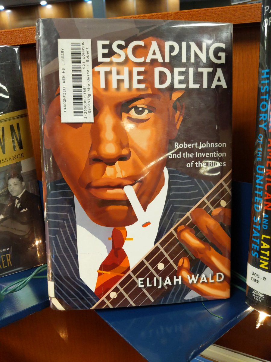 A Black History Month book recommendation! 
Escaping the Delta: Robert Johnson and the Invention of the Blues by Elijah Wald. A fascinating and little-known history about the founding father of the blues and rock-'n'-roll! 🎸
