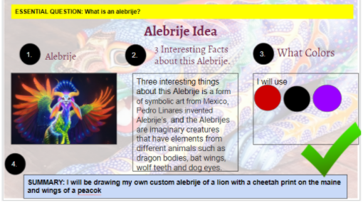 iTOVAR9's tweet photo. Alebrije time! 7th and 8th-grade work!  
@jguerra_EMMS
 
@Team_EMMS
 
@jrivera_EMMS
 
@CISD_Fine_Arts https://t.co/8LU1MKyPkk