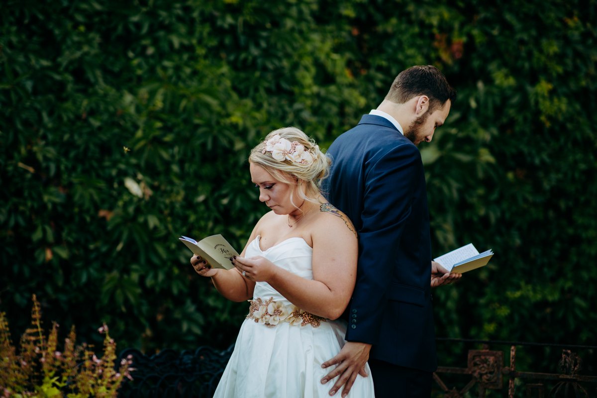 Privately reading a love note before the ceremony. So intimate and wonderful!

Photo Credit: @kellywhitmanphoto

#LionsgateCenter
#StressLessLoveMore