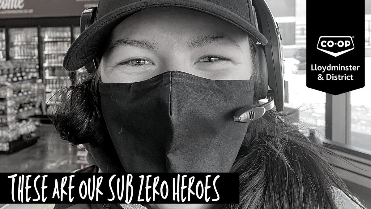 LloydCoop's tweet photo. Our Sub Zero Heroes don't let up...full service is their secret weapon against the wiles of Mother Nature and her evil, chilly temperatures. They're here for you, serving on all four sides of the city. #ylllcoop #subzeroheroes https://t.co/DV2T9HOxMx