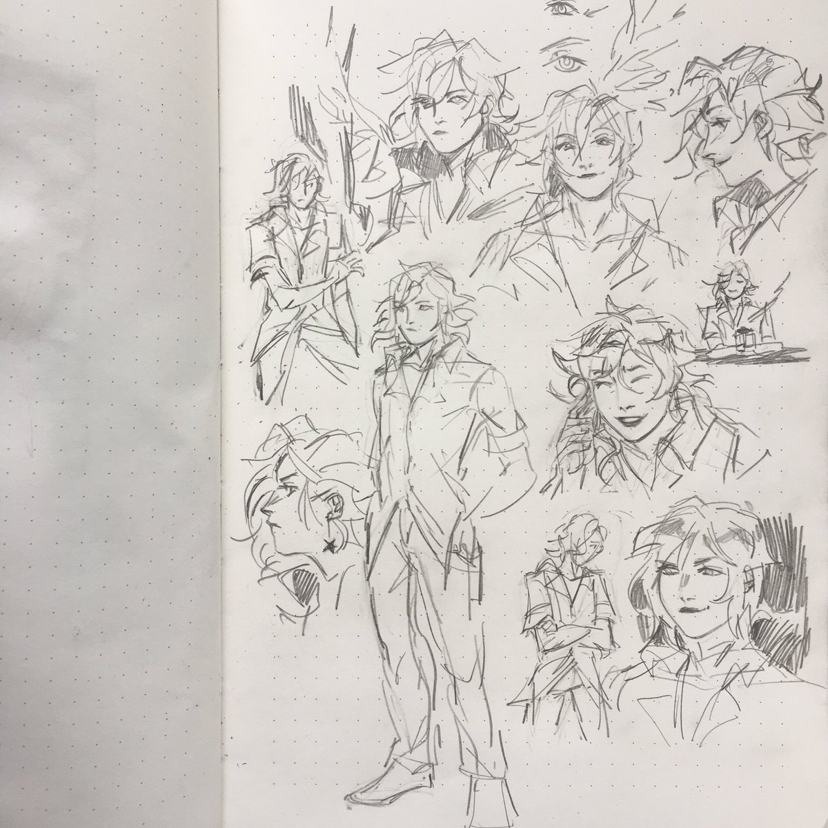 been trying to figure out how to draw him #twewy 