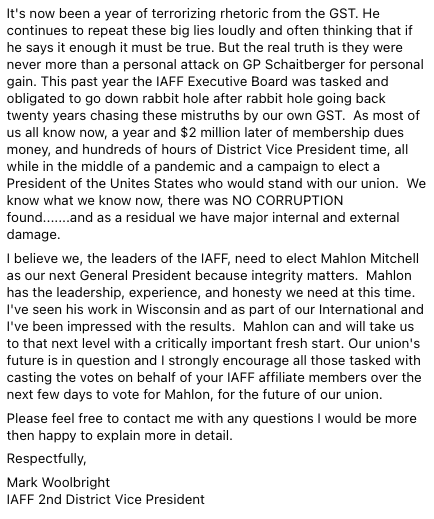 NotsoEdzo's tweet image. As @IAFFNewsDesk GST, @EdzoForIAFF abused his office to pay for his commute from Boston to DC (&amp;amp; other things) using member dues b/c he doesn't think GST is a full time job. Now he's blaming everyone but himself for his failure. #dontquityourdayjob edzo4iaff.com