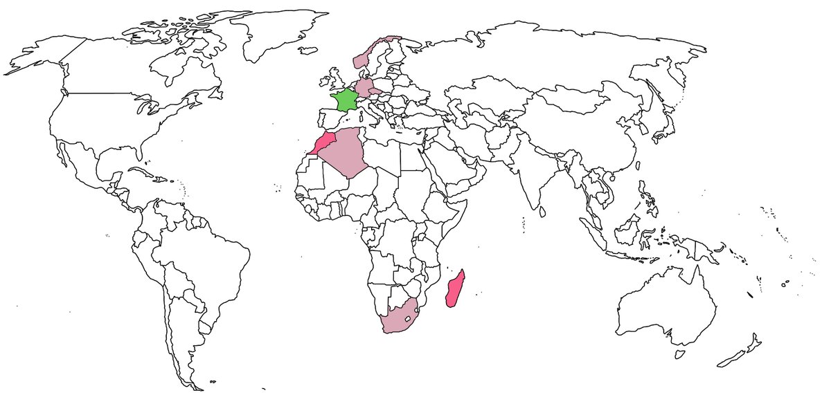 France  is not as apparent, but they hold most of the temno material collected from Africa (excluding S. Africa), especially Morocco and Madagascar (both with lots of wild temnos). Ratio of domestic to international holotypes is 6:10.
