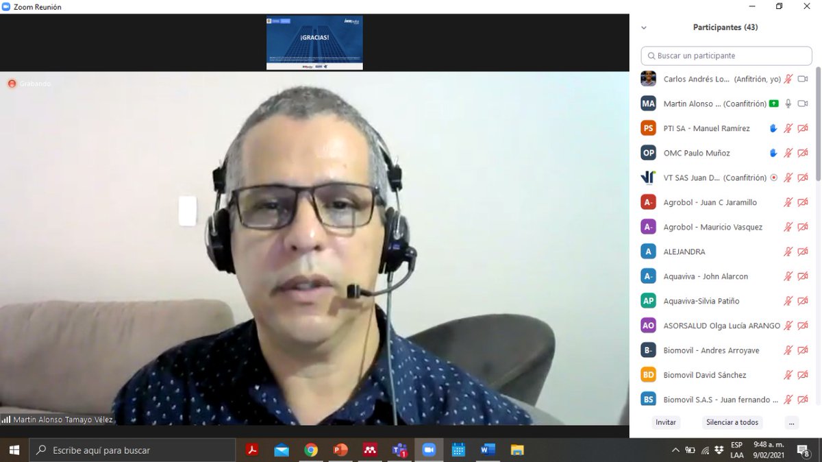 WarehousingLab's tweet photo. Comenzamos con las capacitaciones de #industria40 a las empresas participantes del programa #MegaUp
El profesor Martin Alonso Tamayo Velez les hace a las empresas una presentación sobre #IoT, explicando en qué consiste esta tecnología y cómo le puede servir a la industria. https://t.co/HzSXXdhR5t