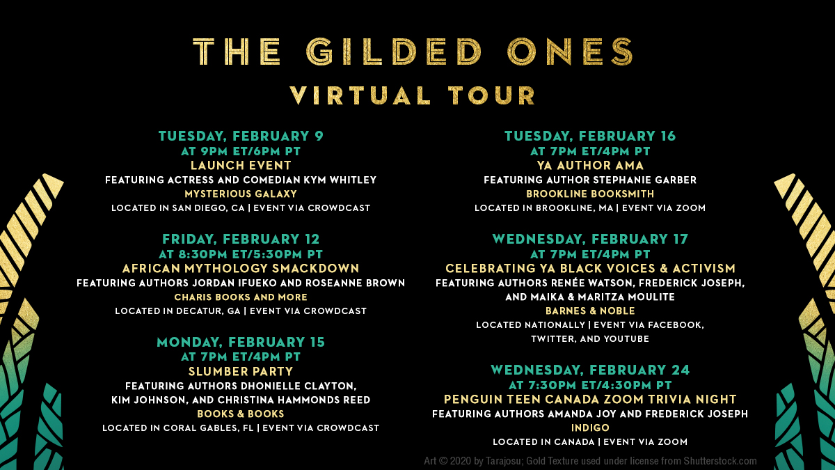 TBRBeyondTours's tweet photo. Be sure to join @NaminaForna on her virtual tour! It looks like it's going to be stellar! 

RT's appreciated. https://t.co/7mGuKohsbi