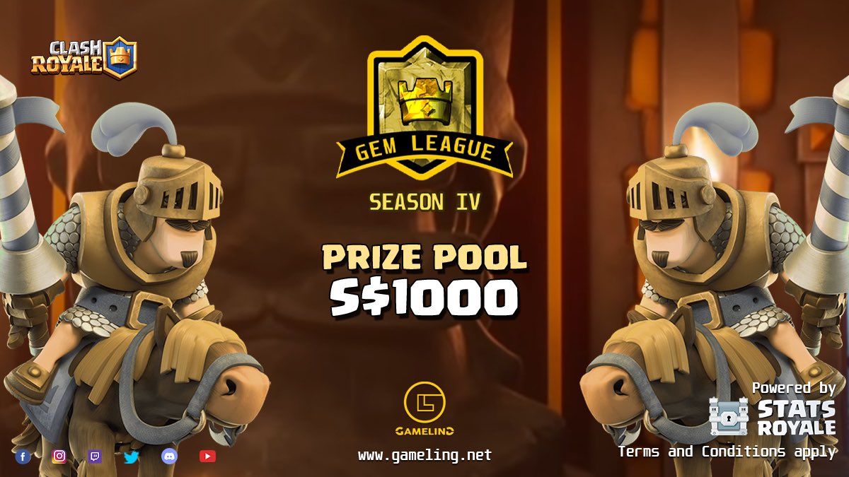 The final edition of Gem League is starting next week! Head over to gameling.net/arena/view/gam… to register your team to complete with the semi pro teams globally for a prize pool of $1000 SGD. Registration ends on 14 Feb 2021 23:59 (GMT+8).

<a href="/GemLeagueCr/">GemLeague</a>