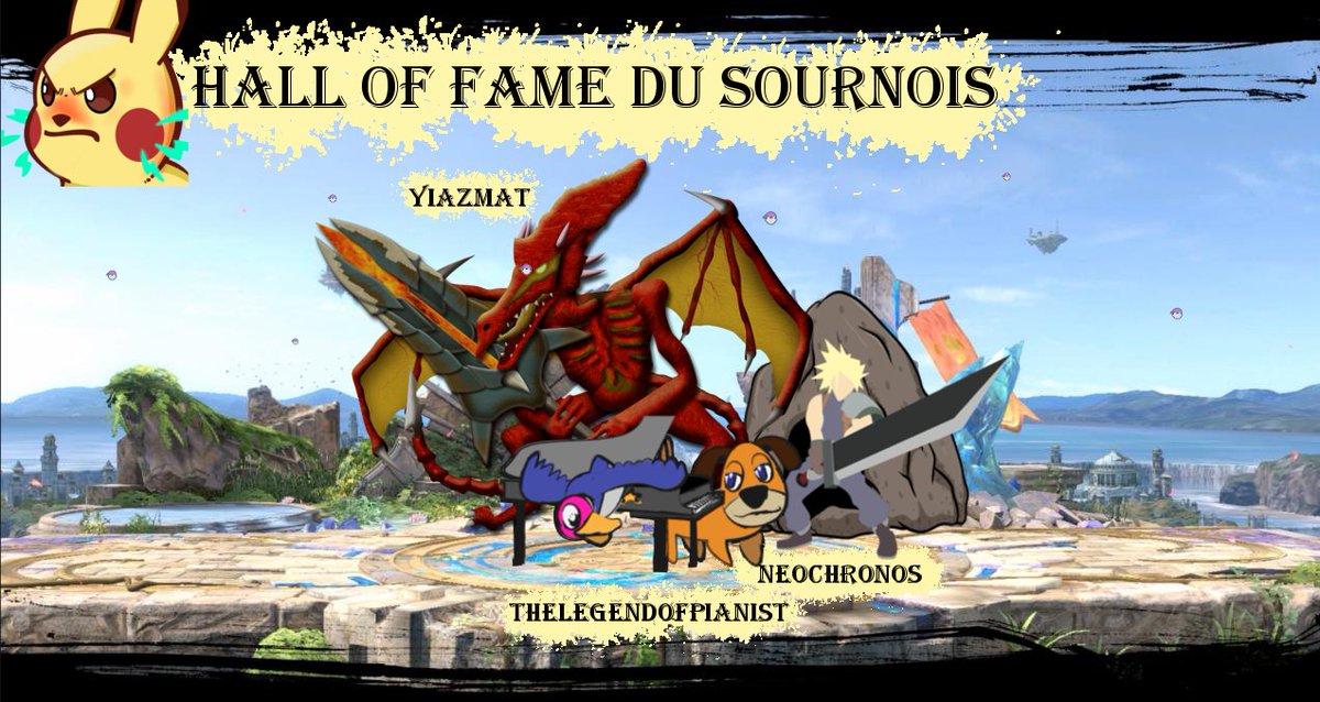 GG à @Yiazmat_Goth 
 
Pour l'entrée de son Ridley dans le
Hall Of Fame de la mif ! 
Pour être arrivée en première place du SOuRNOIS#3 du 24H smash chez wam twitch.tv/So_Live_ 

Et merci à <a href="/kurixoxo/">KURIXOXO</a>
 pour l'illustration 
💛

Ce hall of fame est mis à jour à chaque SOuRNOIS🤩