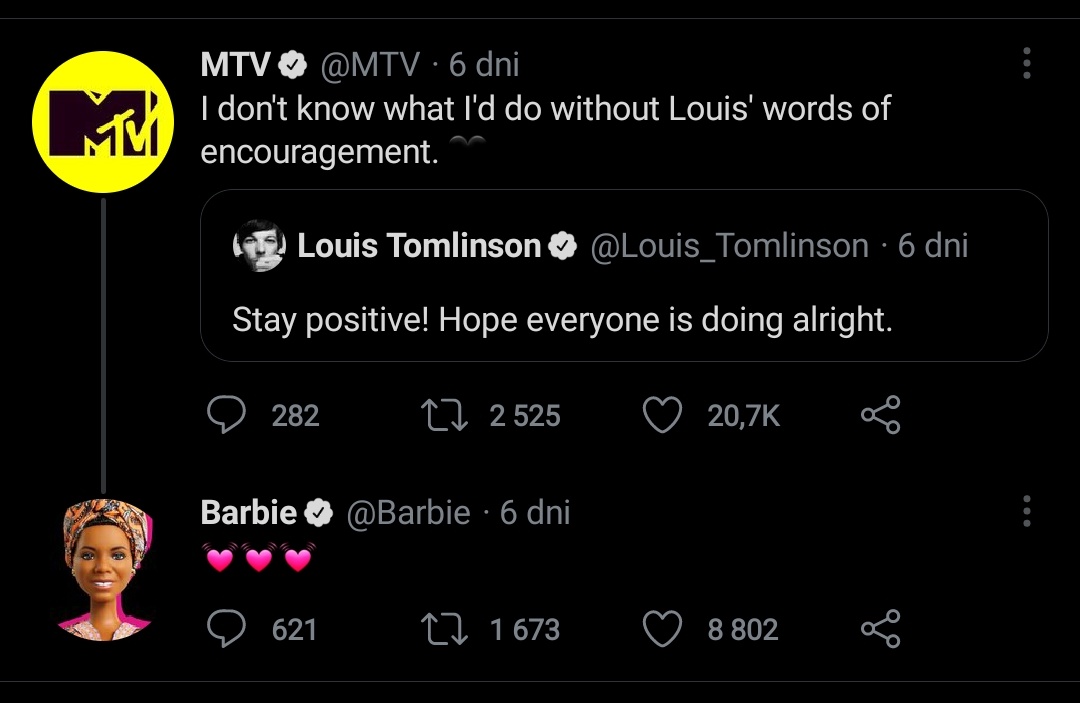 barbie is my favorite louie