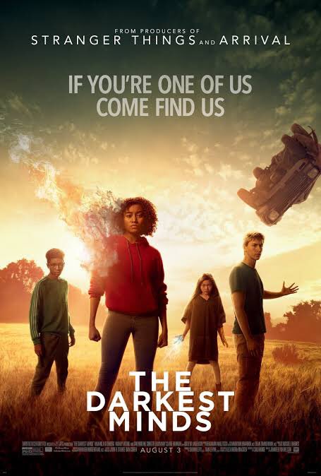 15. THE DARKEST MINDS(2018):Really great sci-fi movie imo,also features Amandla StenbergI recommend it ,if you love sci-fi +Romantic movies.