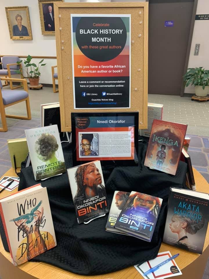❤️ Check this out! Our Library Staff did an awesome job on their Black History Month Display. 
If you haven't stopped by to check out some of the great books that were selected for this month, you should! Enjoy! #BHM2021