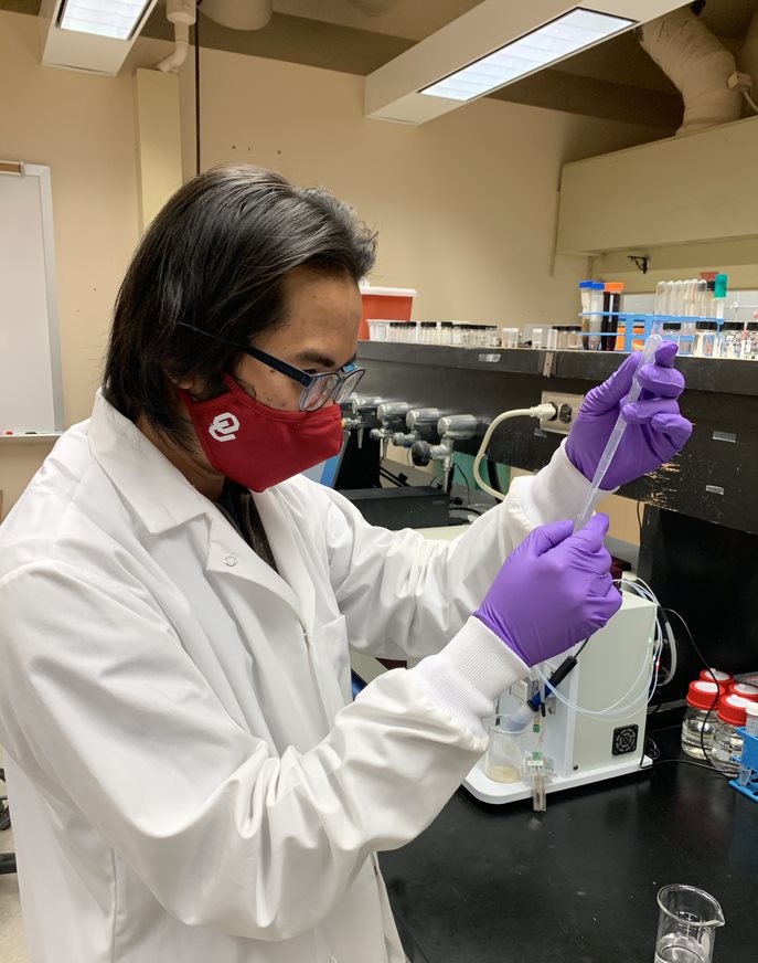 Congrats to BS/MS student, Lee <a href="/YoklyLeng/">Yokly Leng</a>, for being awarded a Phillips 66 Research Scholarship for the Spring 2021 semester!