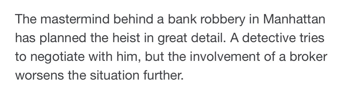 17.INSIDE MAN(2006):One of the best crime movies out there,as usual an amazing performance from Denzel Washington,Very trivial movie and intellectually taxing in a sense But it’s a must watch.