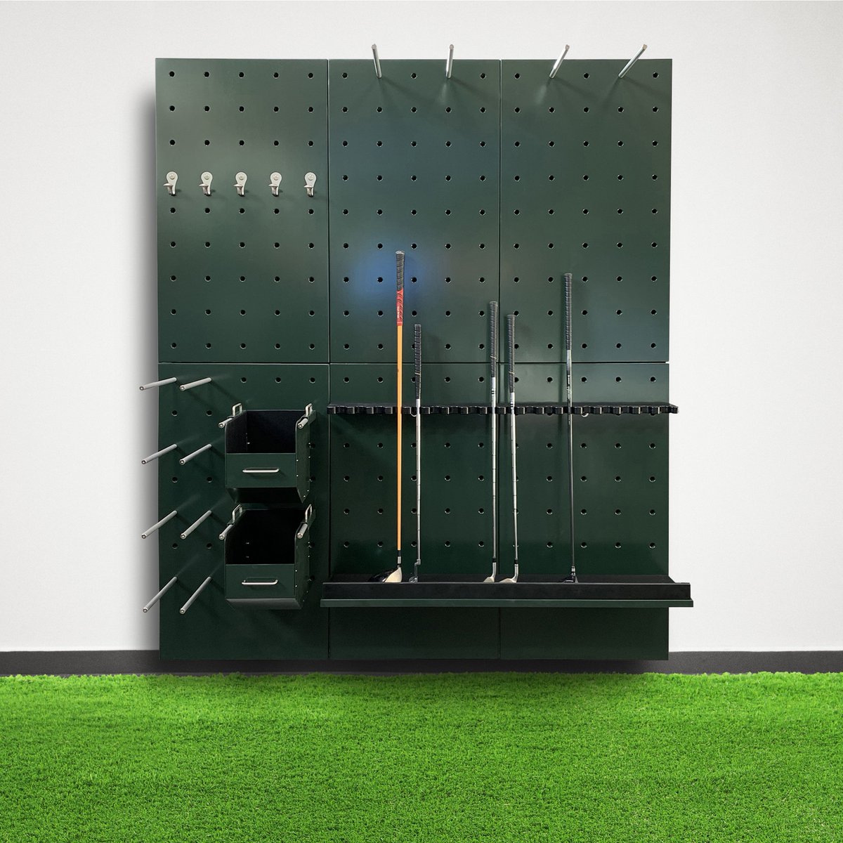 🏈The big game may be over, but <a href="/mywallpro/">mywall</a> has all your sports organization needs covered⛳

🏌️‍♂️Check out our recent installation for a golf enthusiast in Utah. #MyWall is built tough (did we mention a single panel holds OVER 4,000lbs!💪💪💪) &amp; can be customized to fit your needs.