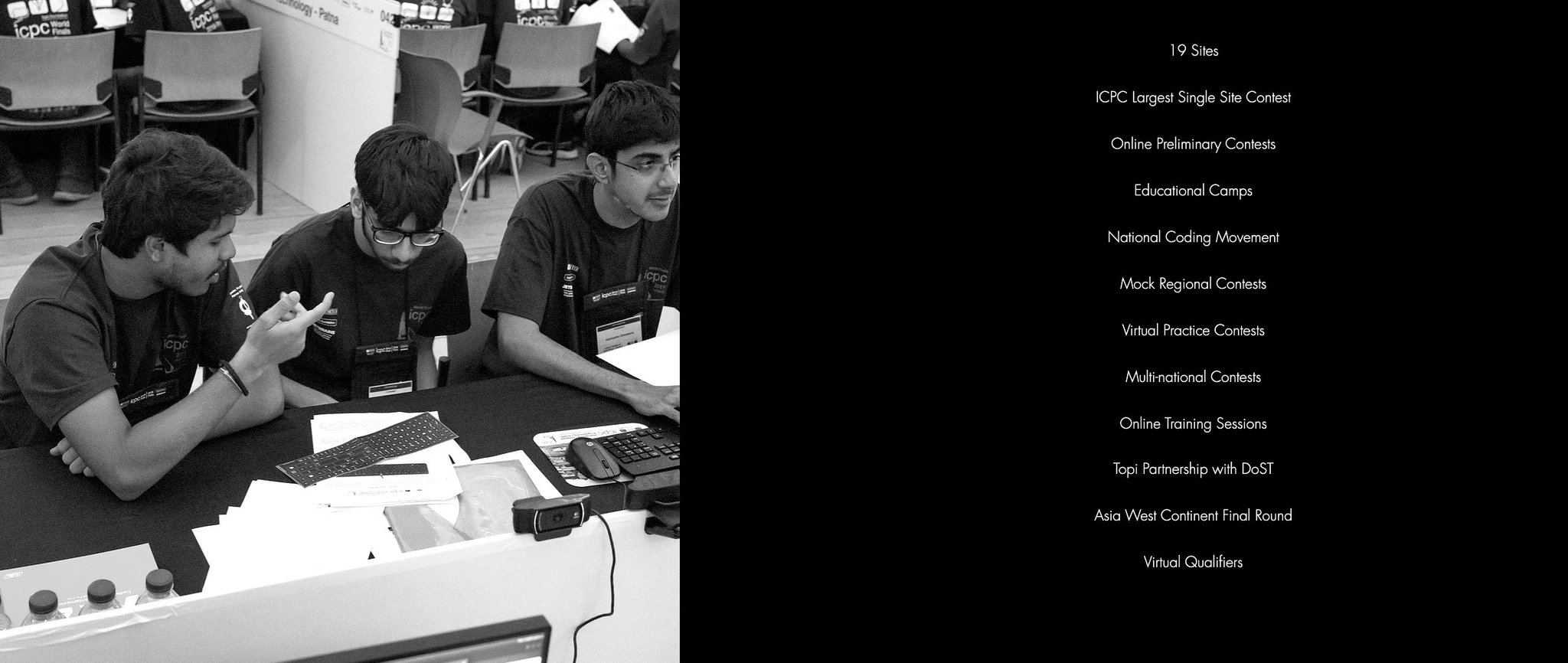 ICPCNews on Twitter "Saluting ICPC Asia West! Under the direction of Professors C.J. Hwang and