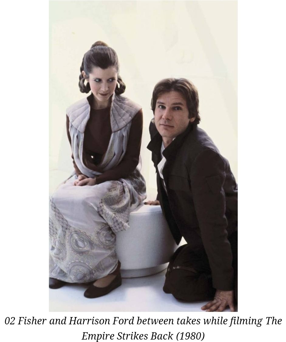 Carrie Fisher (Leia) BTS photos in Star Wars Insider #200

With Harrison Ford (Han), Peter Mayhew (Chewbacca) and Mark Hamill (Luke) https://t.co/GKAWyDZjo7