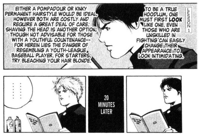 Cromartie High has the most accurate depiction in the media of a teenager trying to bleach their own hair 
