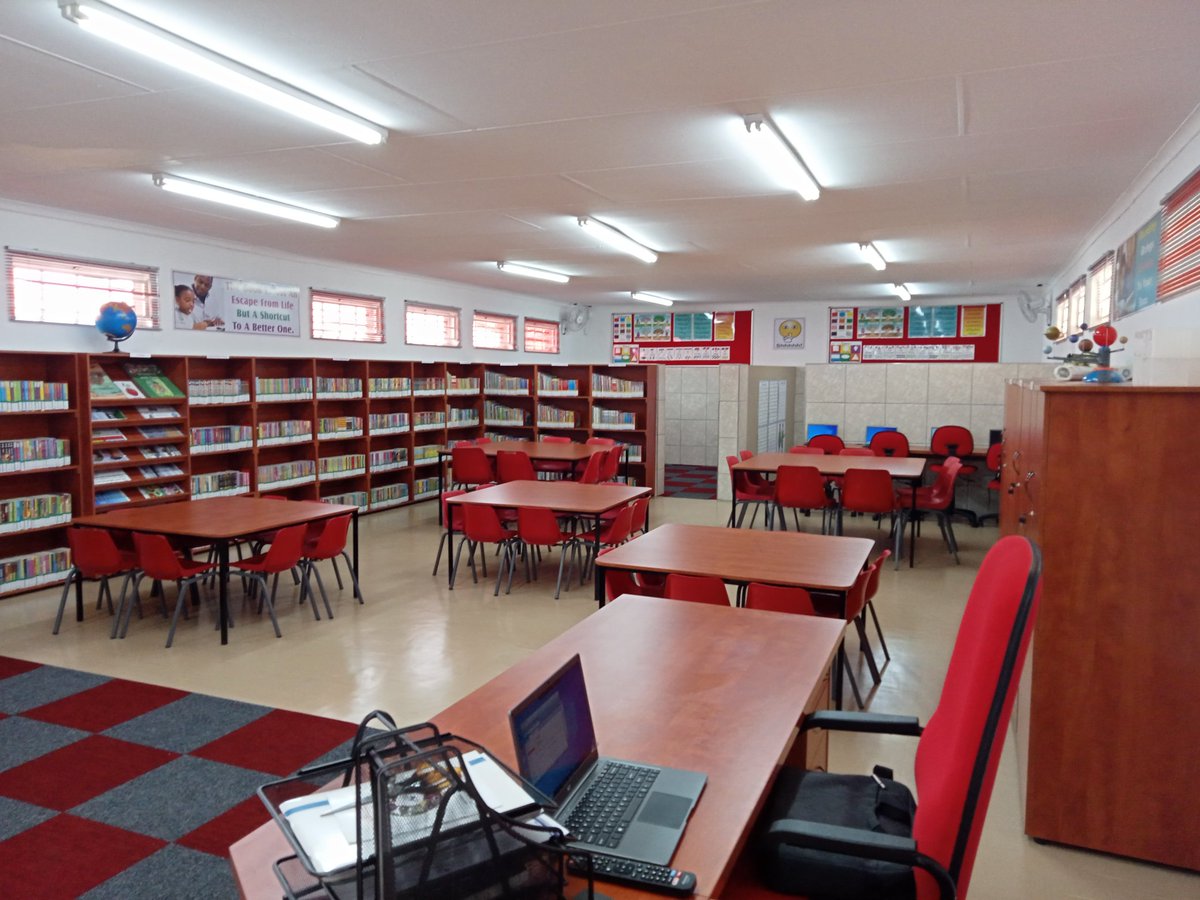 ukhambatrust's tweet photo. Library no 48 handed over to Umkhathizwe P.S in Thokoza
"Library is a palace of dreams"
@educationgp @Imperial_Logist https://t.co/K2gXwlBLVS