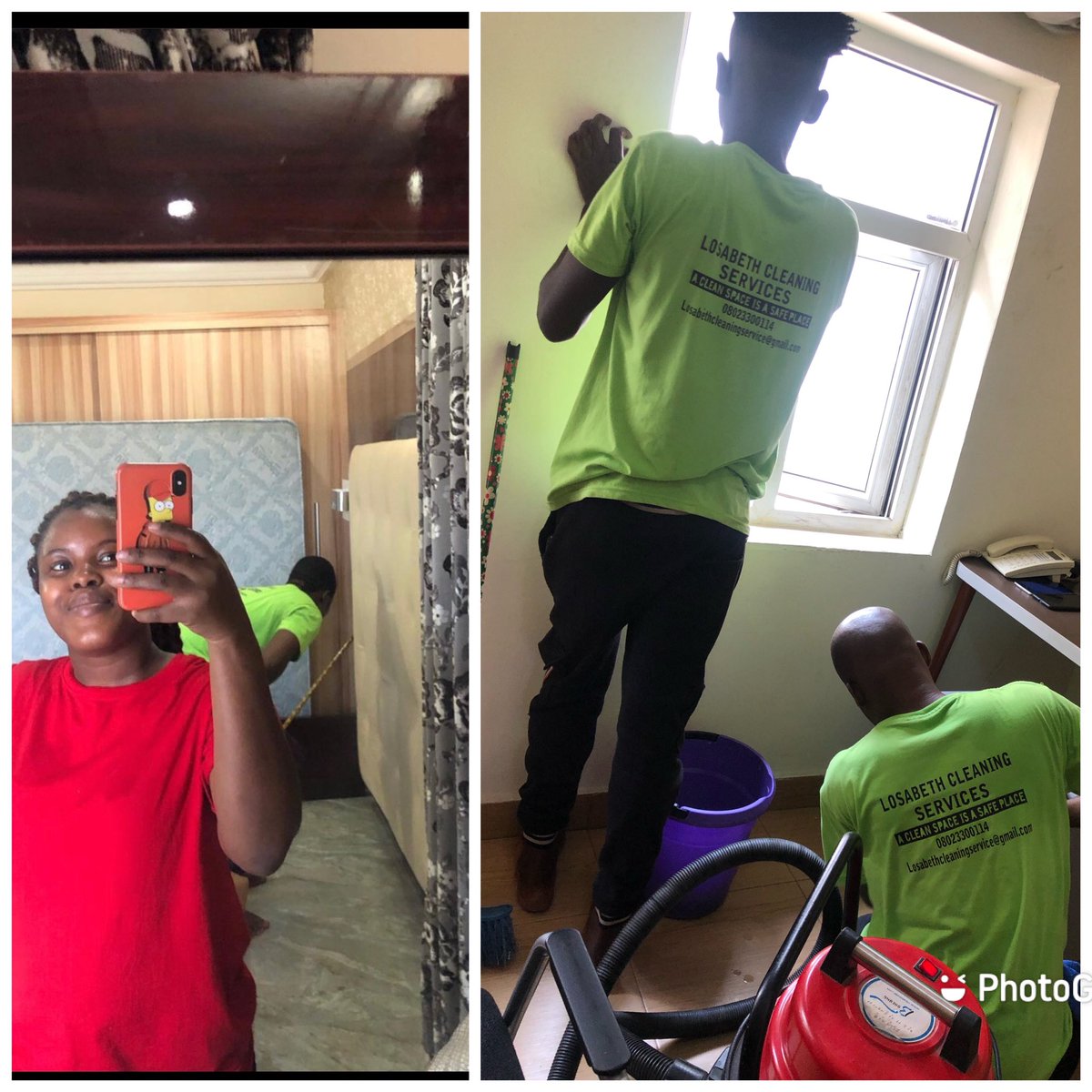 losabeth's tweet photo. Hello @Omojuwa , thanks for this opportunity.This is my entry for the #PitchCH competition.I run a professional cleaning company @losabeth , we render post construction, residential and commercial cleaning. Here is our IG page for reference: https://t.co/bLEcM5yaat https://t.co/VymICehDs3