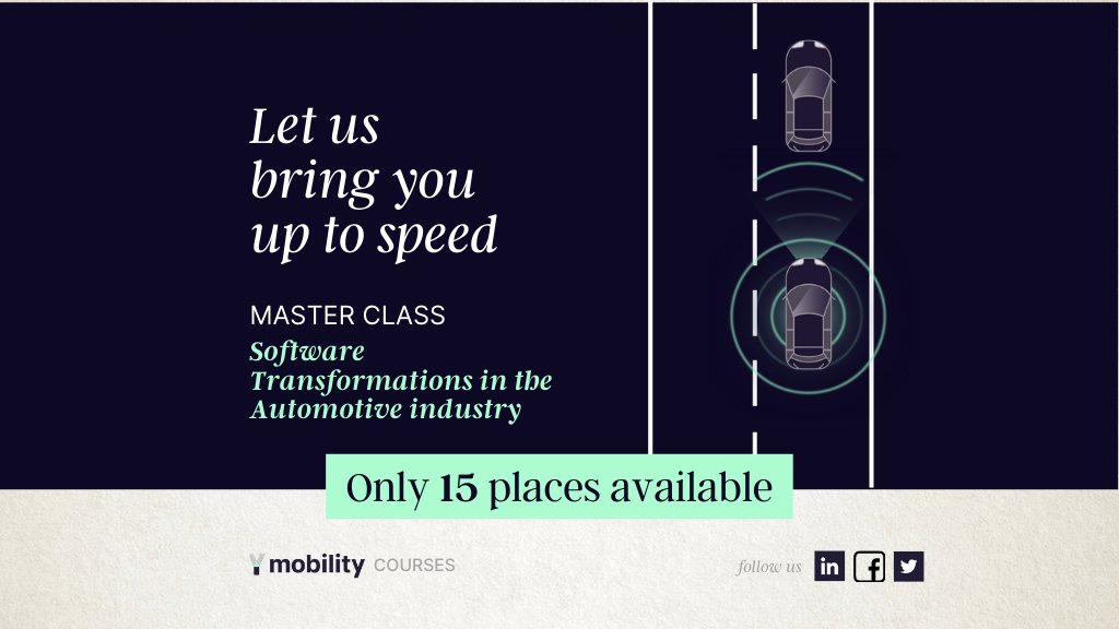 WhyMobility's tweet image. Join our founders on 18TH MARCH and get to speed with mobility. They share their knowledge on #cav #MaaS #softwaretransformation from the past 15 years and condense it all in a single day of learning. Don&apos;t miss your place! y-mobility.co.uk/y-mobility-is-…

@UKAESIN @TechworksHub