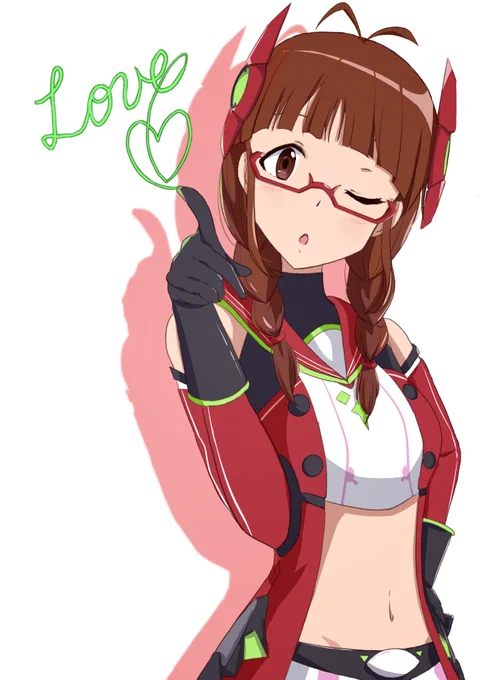 ヒーロー律子
#秋月律子 