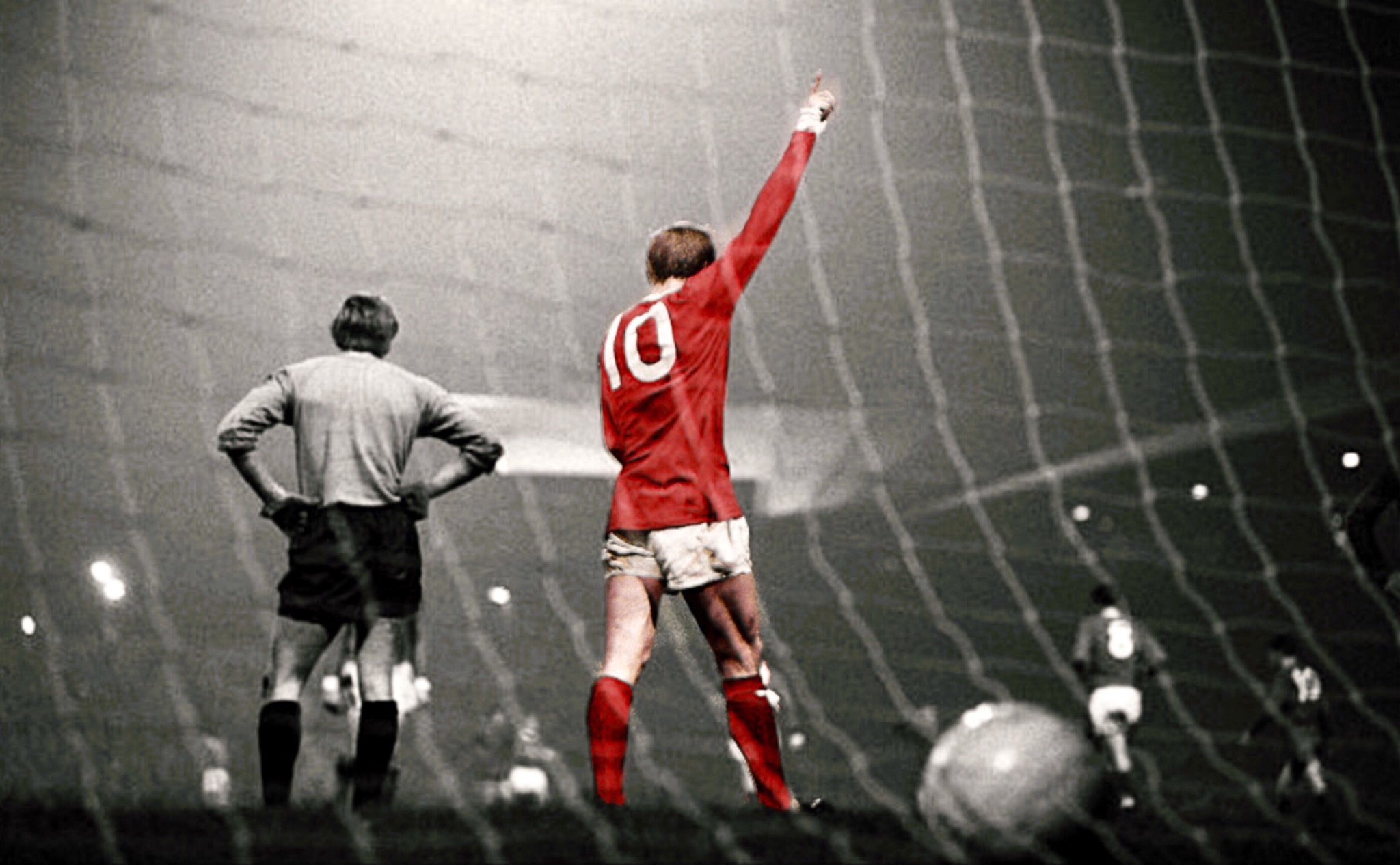 Happy 81st Birthday to the king of the Stretford End, Denis Law    