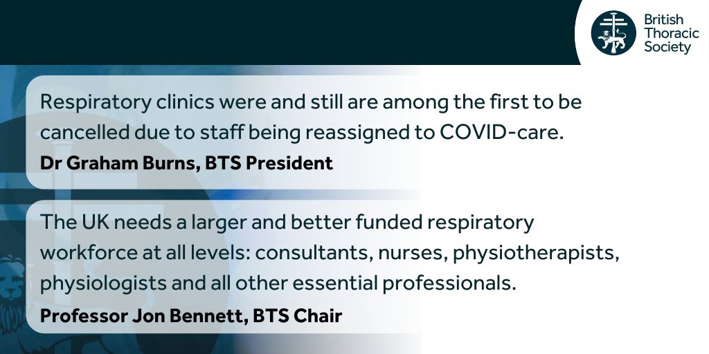 The respiratory workforce is and will continue to be under pressure even after the pandemic is over, we need the NHS to work with the specialty to  implement solutions to the staffing issues that turn every winter into a crisis bit.ly/3duC8lH