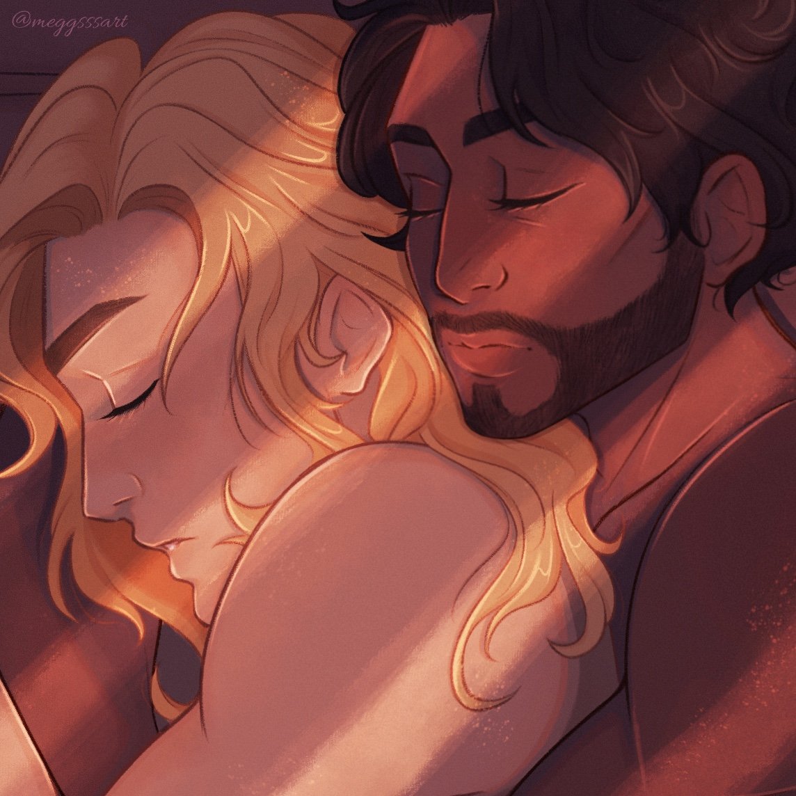 Abandoned the round brush. Now I am friends with ✨textured brushes✨ #TheSongofAchilles #TSOA #Patrochilles