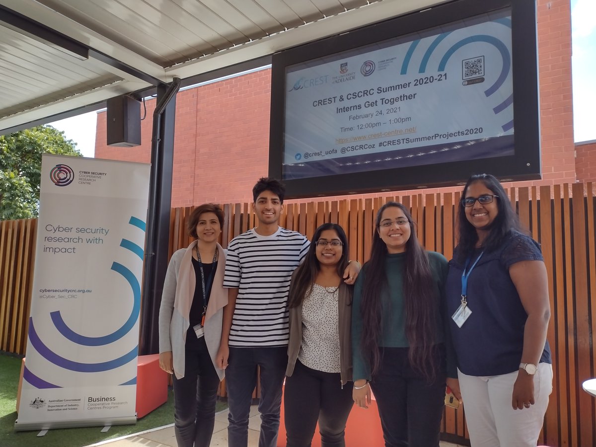 DrAsangiJ's tweet image. What an exciting journey it was!!  It was a pleasure supervise young summer scholars on cyber security research with impact!!
@crest_uofa  &amp;amp;  @CSCRCoz  summer 2020-21 scholarships #CRESTSummerProjects2020.