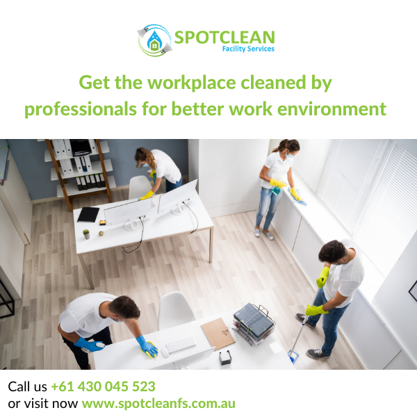 SpotcleanFS's tweet photo. Spotclean provides professional cleaning services for a better working environment.  Contact us today. 

#WorkPlaceCleaning #CleaningServices #Professionals #Spotclean https://t.co/L8AJ2MAo9Q