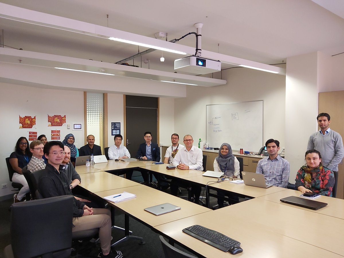 Bushra_Sabir's tweet image. Fruitful meeting after #socialnetworking event today, discussion about the  #CRESTSummerProjects2020, @CSCRCoz  director @HelgeJanicke shared his insightful feedback and appreciated @crest_uofa team efforts led by @alibabar.