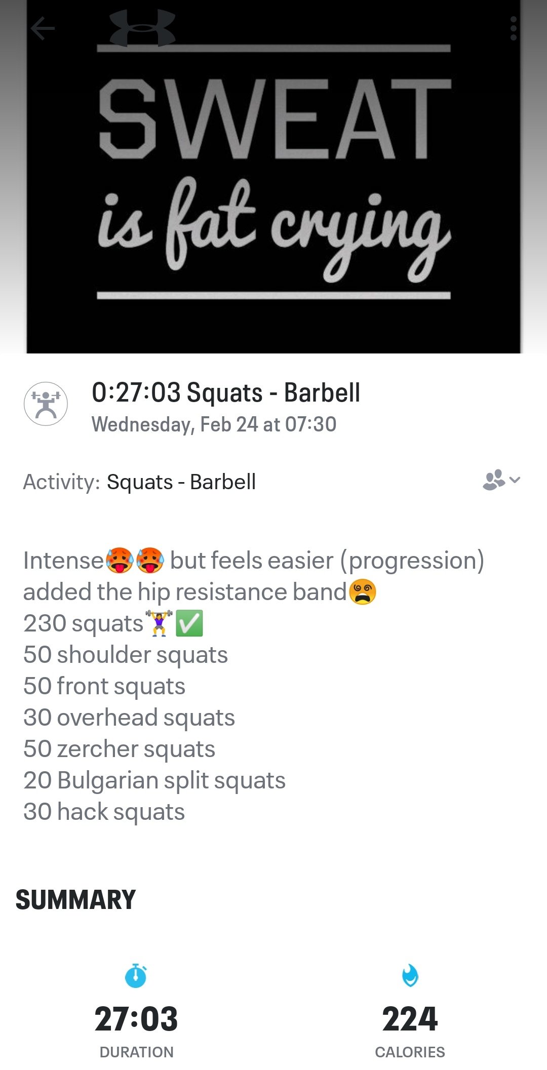 cancer research squat challenge