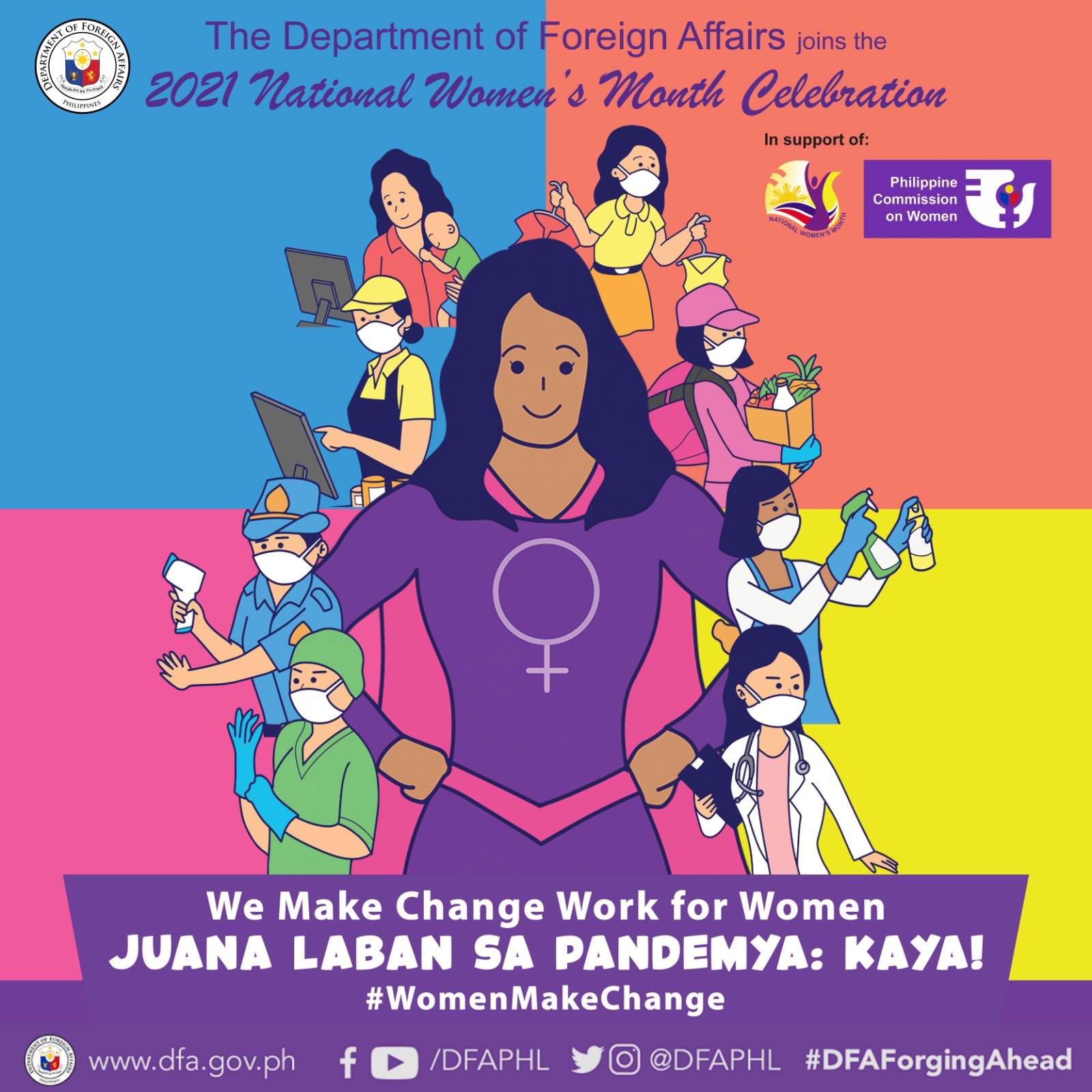 DFA Philippines 🇵🇭 on Twitter "March is National Women's Month! Set in