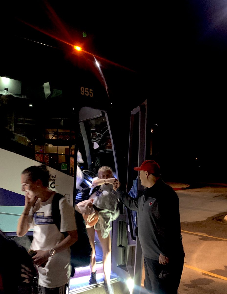 Just the best Chancellor in the world welcoming us home after midnight  🏆❤️