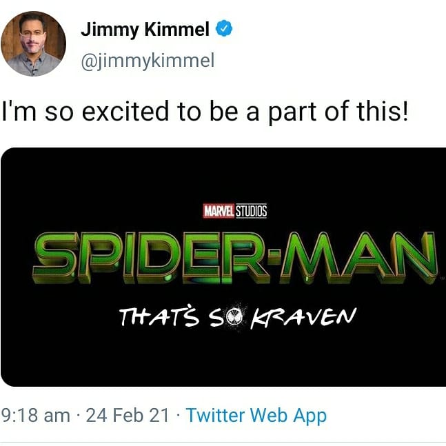 Sakibjb89's tweet photo. Spiderman 3 leaked title....
😯😯😯
#marvel_fan #SpiderMan3 https://t.co/8Uh3ie8Qr1