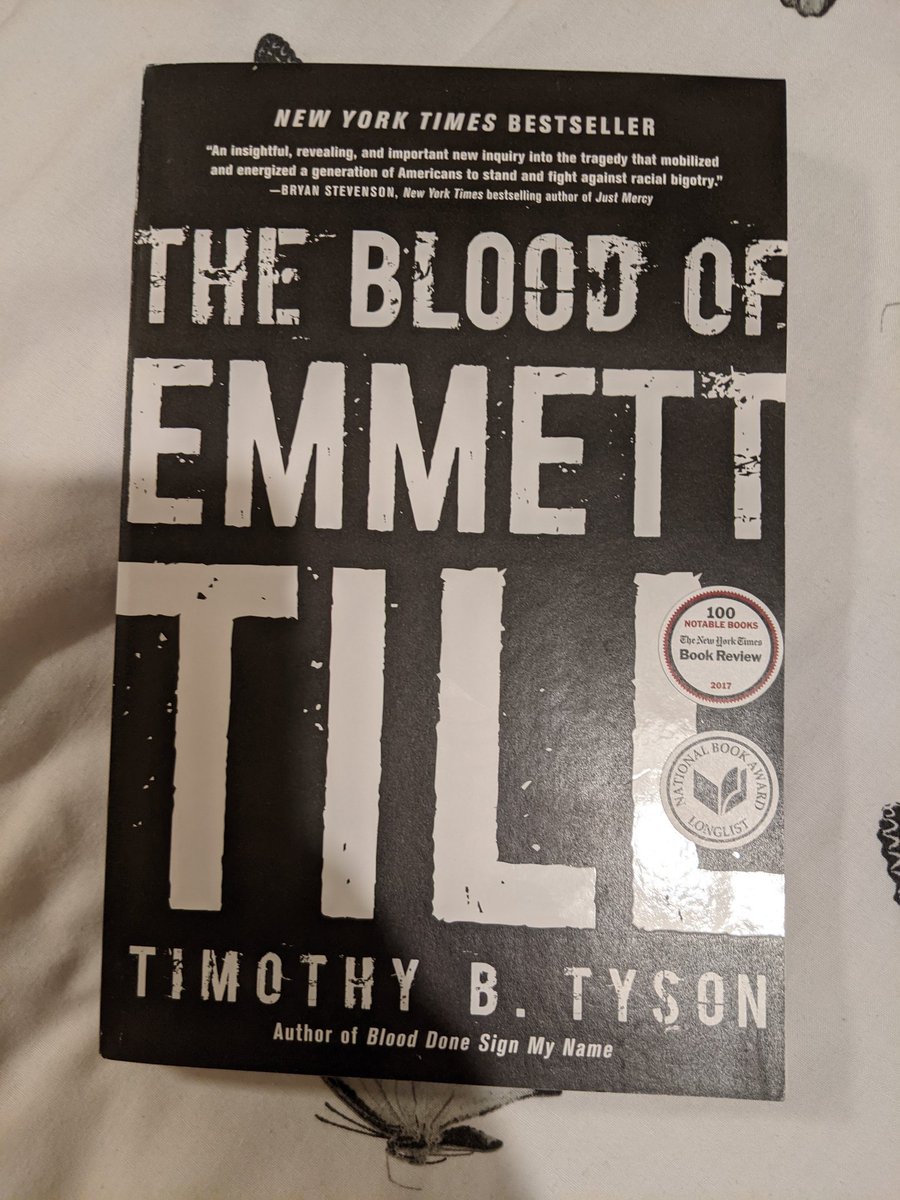 22. Loved this. So much depth and background helping me understand the context of Till's murder. Fascinating links to the cold war. Really well researched. 4/5