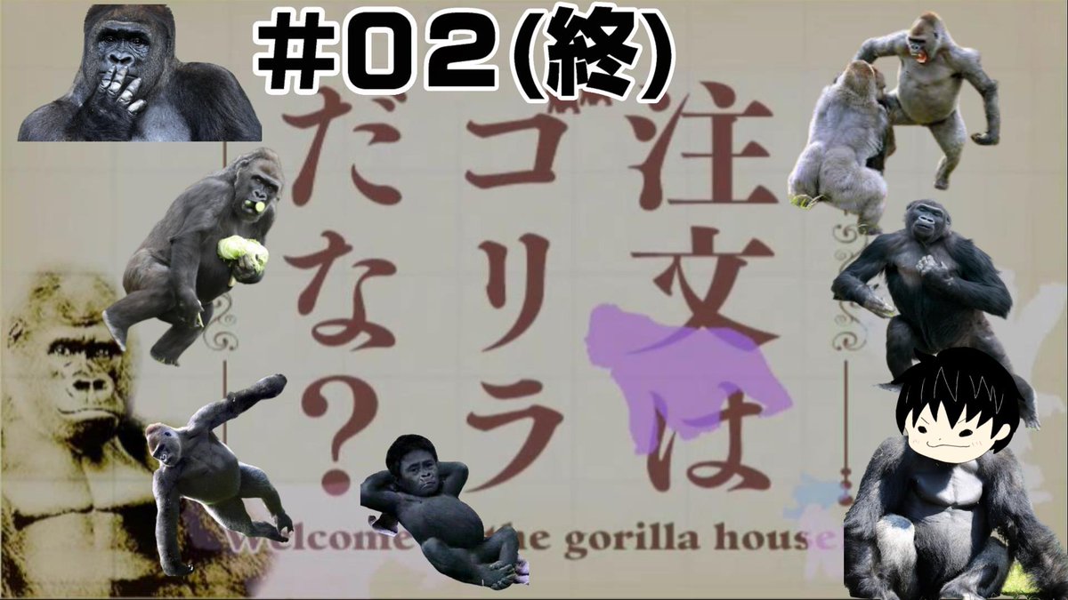 注文はゴリラだな 注文はゴリラだな