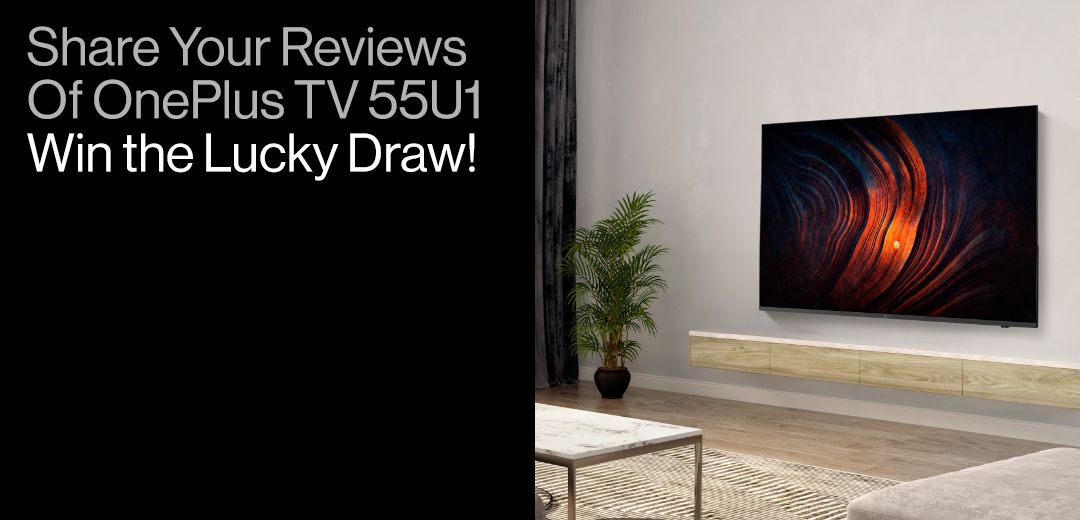 Are you impressed by the convenience brought by OnePlus Connect? 

Or do you think the OnePlus TV can do better for you in some aspects? 

In any case, we truly appreciate your feedback.

Share your reviews and stand a chance to win the lucky draw: onepl.us/w5