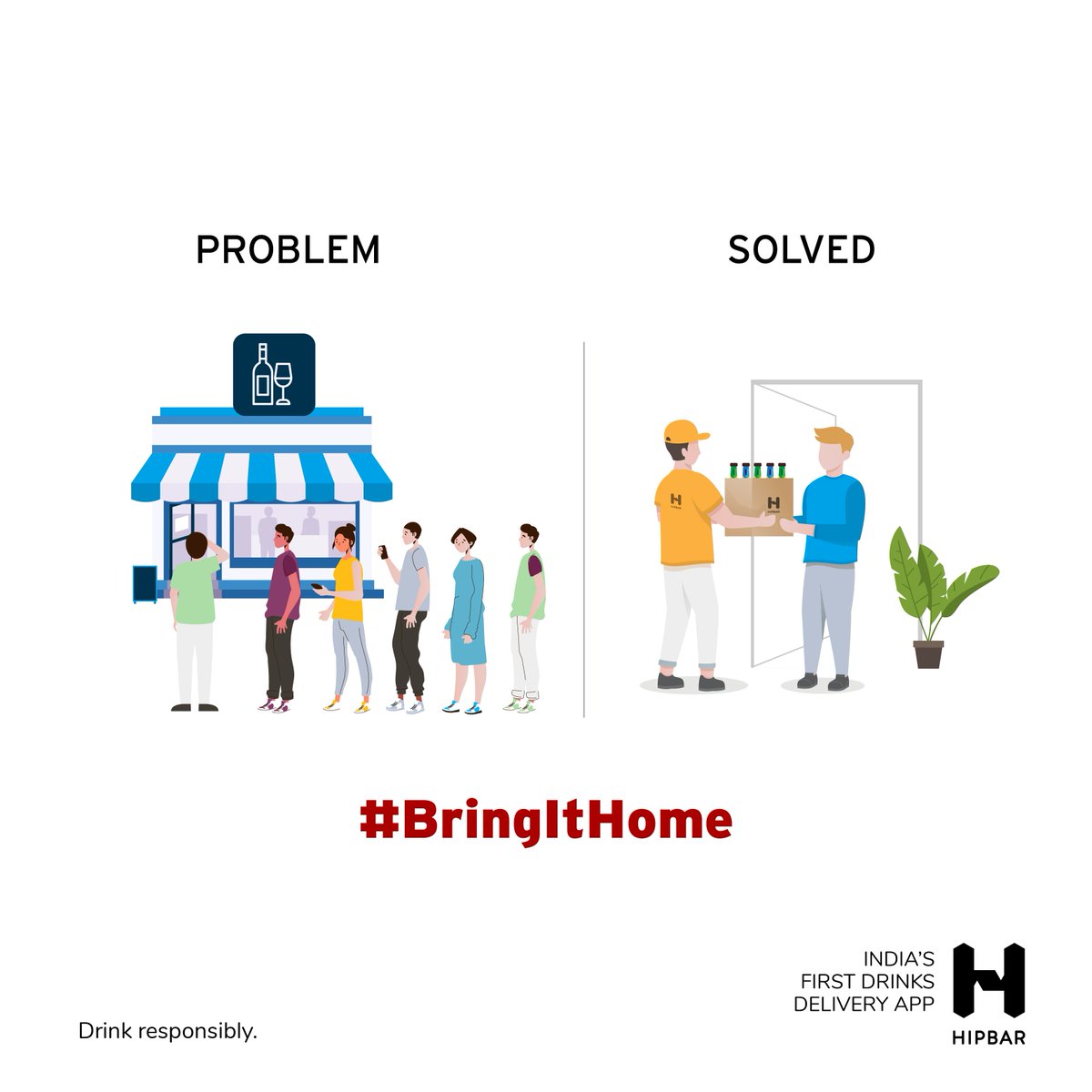 HipBarApp's tweet photo. #Wednesday is a good day to stay in. Order your fav drinks on #HipBar folks! Cheers

#BringItHome #DrinkRight #wednesdaythought #StayInStaySafe https://t.co/pSad8AZxKa