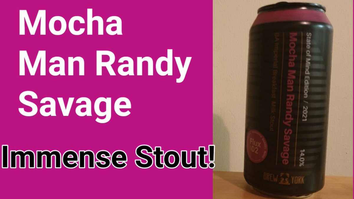 BeerCrohnie's tweet photo. What a mind blowing stout from @brewyorkbeer and @TurningPointbco 
Click the link for full review:-
https://t.co/bHZdrmcBHj

#craftbeer #stouts #beertube https://t.co/97KwMf1VCD