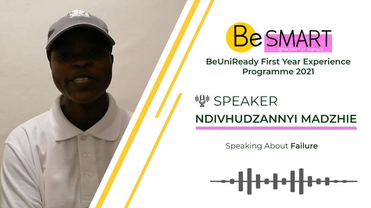 BeSMART_NPC's tweet photo. BeUniReady: FYE Programme 3-day Launch DAY 3

11:00 A.M – Being Assertive by Nkcubeko Noyila
13:00 P.M – Failure by Ndivhudzannyi Madzhie
15:00 P.M – Time Management by Lesedi Mochadibane
17:00 P.M – Being Tech-savvy by Daniel Rushton

YouTube: BeSMART

#BeSMART #Matric2020 https://t.co/l1cWsXLzVc