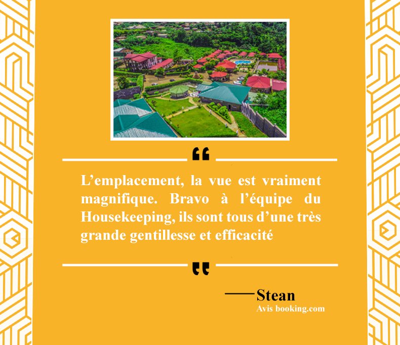 Residencelvb's tweet photo. Nous faisons le maximum afin de vous satisfaire car vous le méritez. Vous serez comblez à La Vallée de Bana. 

Merci Stean pour ce retour positif :) https://t.co/gvwiyUU9aF