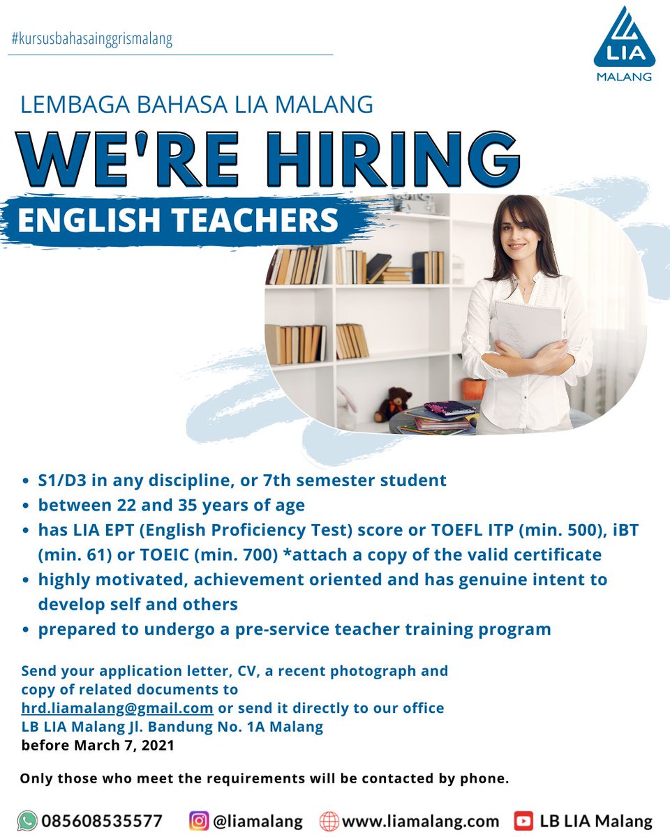 Selamat siang min <a href="/infomalang/">Info Malang</a> Bisa di share kepada followersnya, kali aja ada yang membutuhkan #lowkermalang Terima kasih ☺️☺️